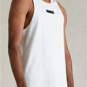 Essentials White Tank Top